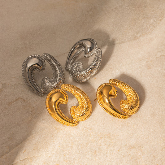 BUY OVAL EARRINGS FOR WOMEN ONLINE IN DUBAI | UAE