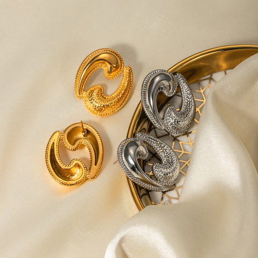 BUY OVAL EARRINGS FOR WOMEN XI JEWELS