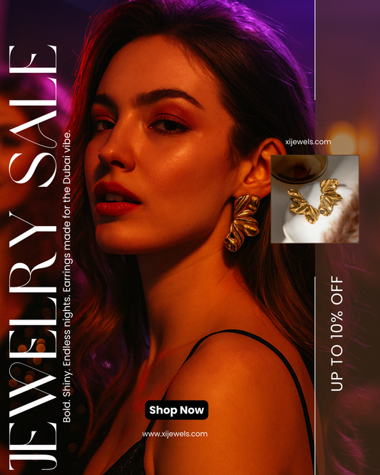 BUY PARTY WEAR EARRINGS | TRENDING PARTY EARRINGS IN DUBAI - xi jewels online jewelry store